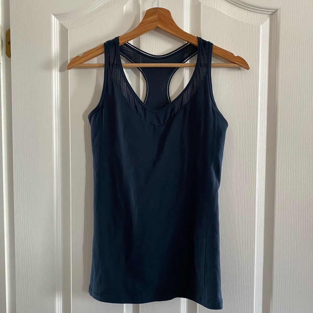 lululemon Deep Breath Tank {Nocturnal Teal} size 6